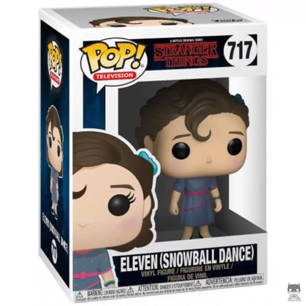 Figura Funko Pop! Once en el Baile de invierno en su caja