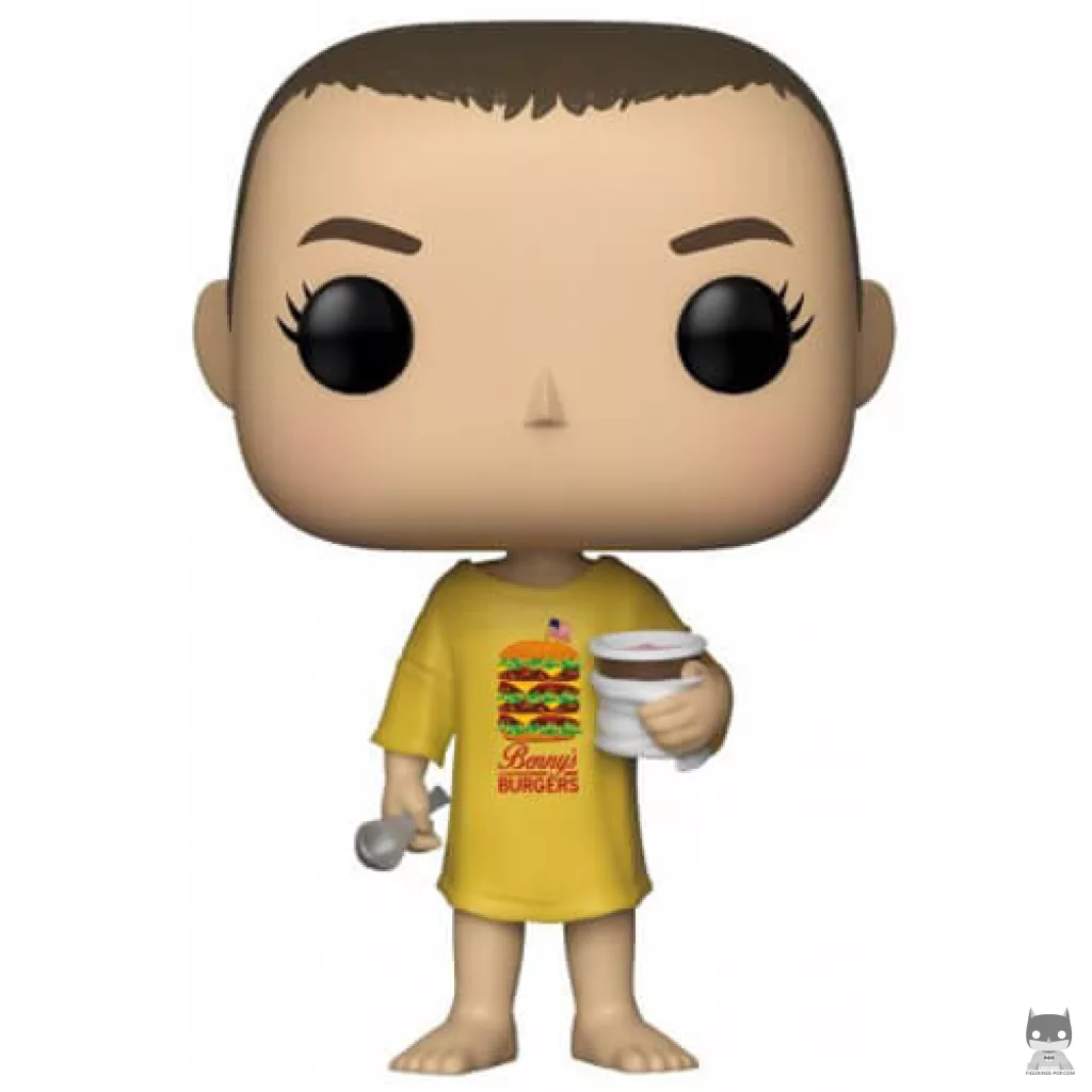 Figura Funko Pop! Once con camiseta de hamburguesa (Stranger Things)