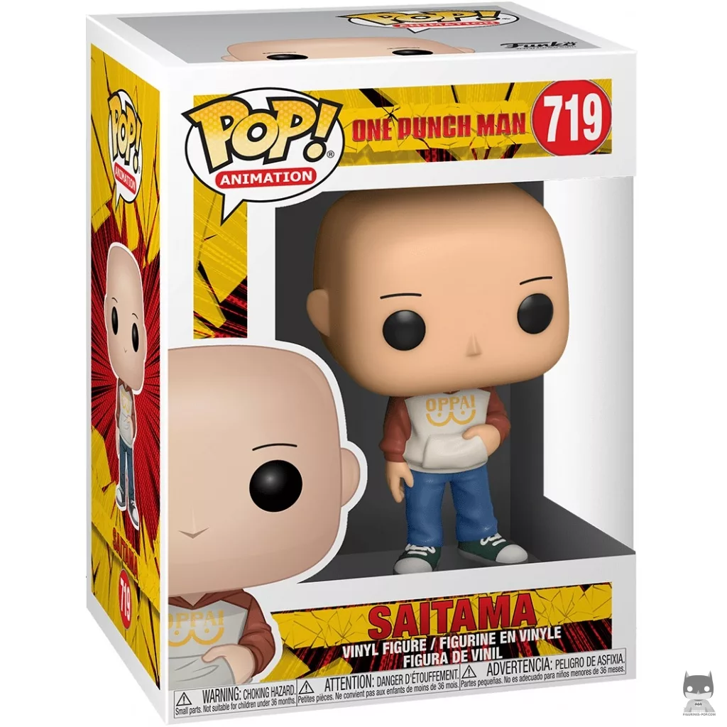 Figura Funko Pop! Saitama en su caja