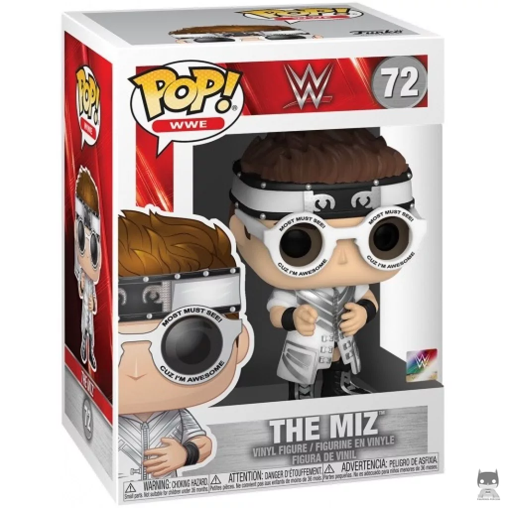 Figura Funko Pop! The Miz en su caja