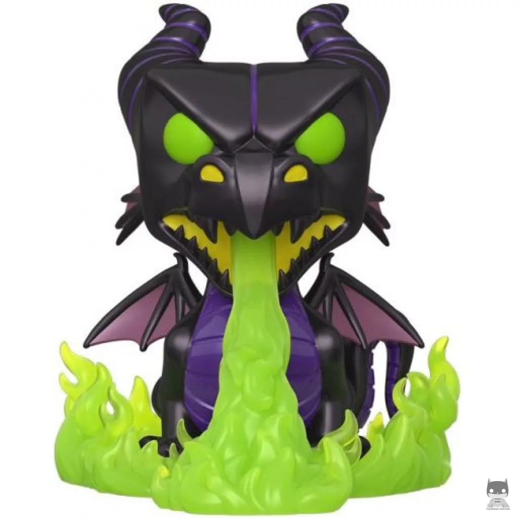 Figura Funko Pop! Maléfica como el dragón (Metalizado) (Villanos Disney)