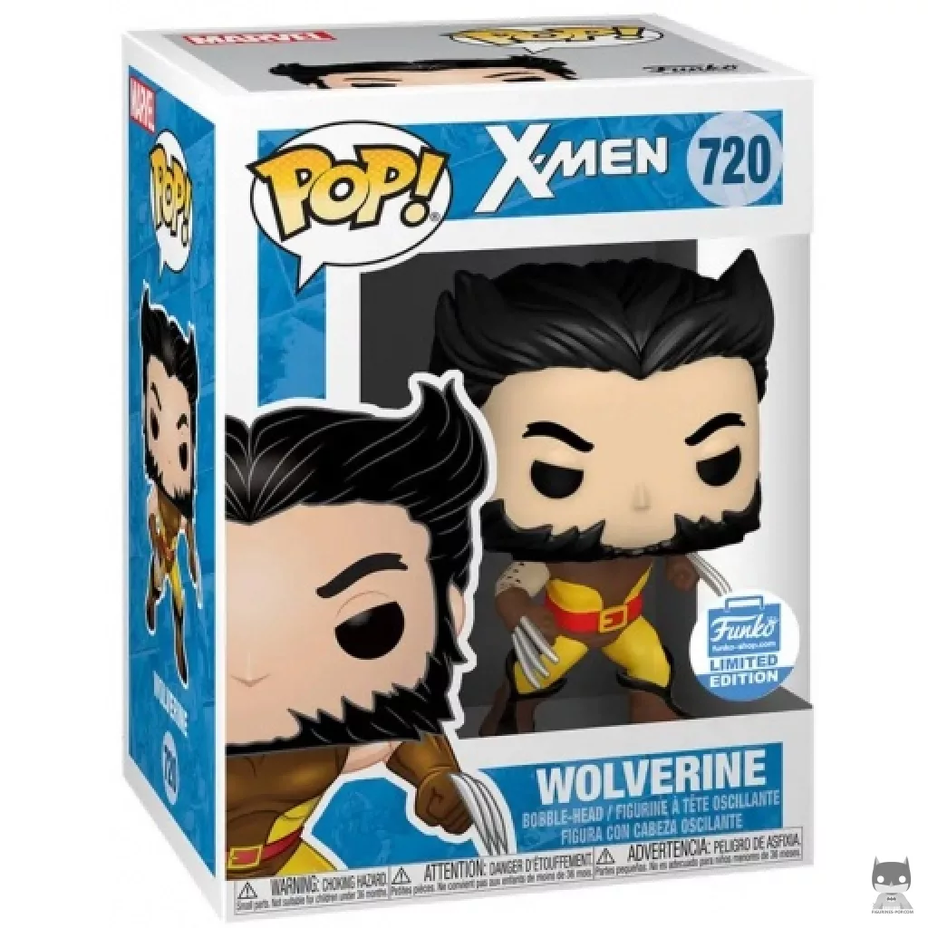 Figura Funko Pop! Lobezno en su caja