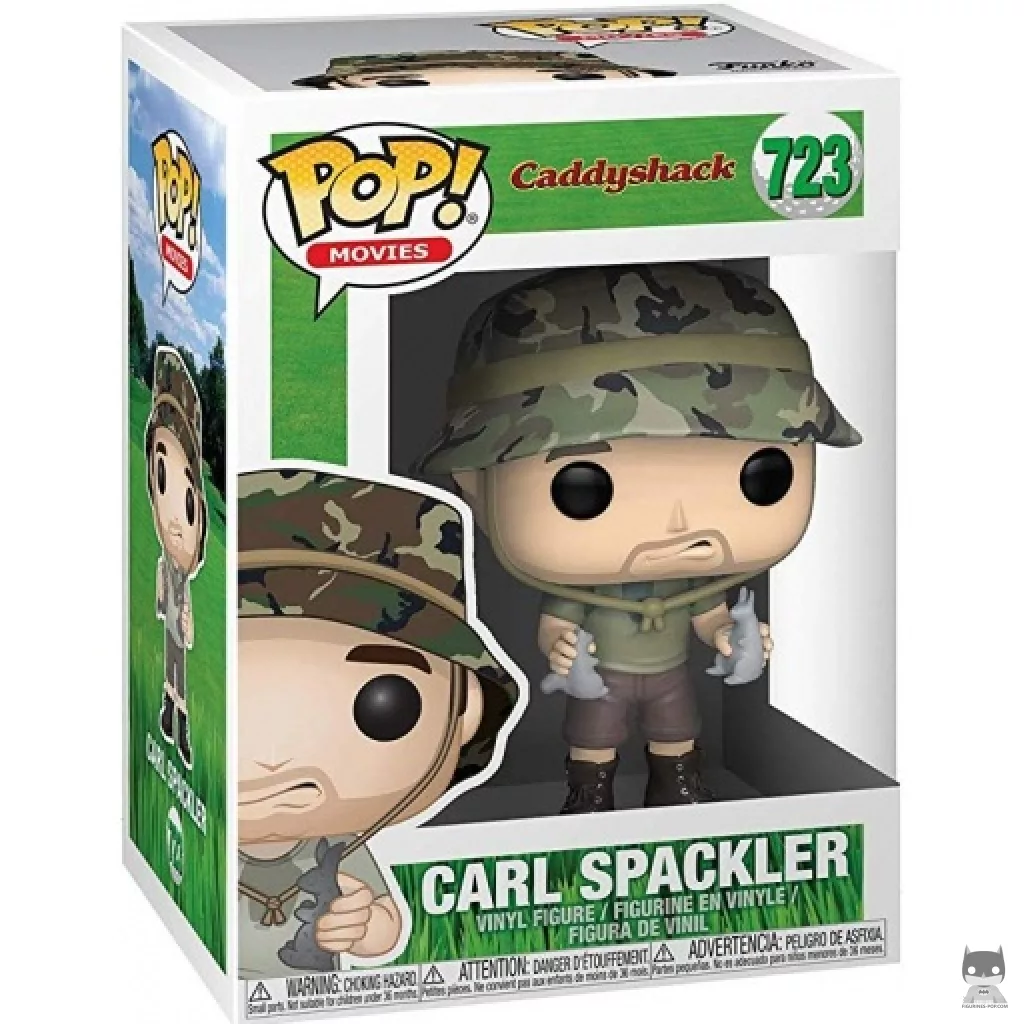 Figura Funko Pop! Carl Spackler en su caja
