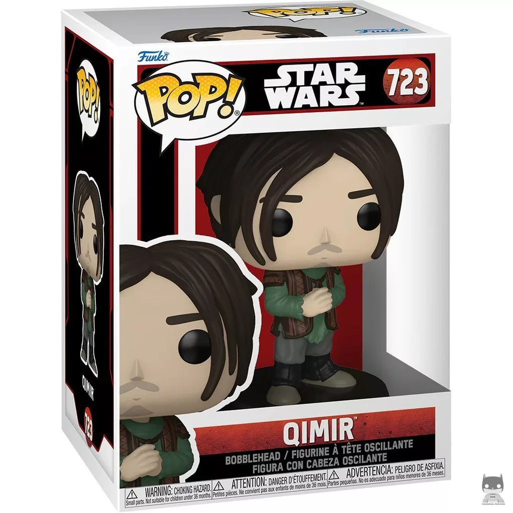 Figura Funko Pop! Qimir en su caja