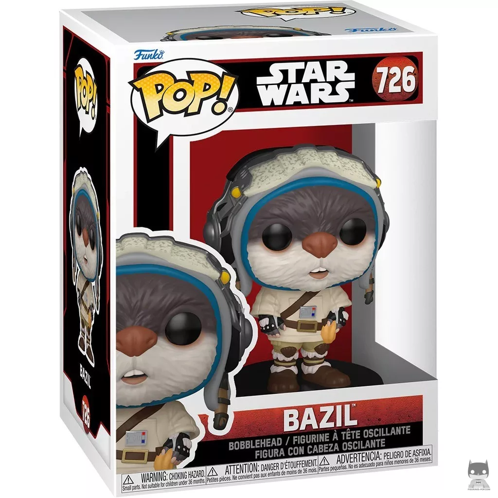 Figura Funko Pop! Bazil en su caja