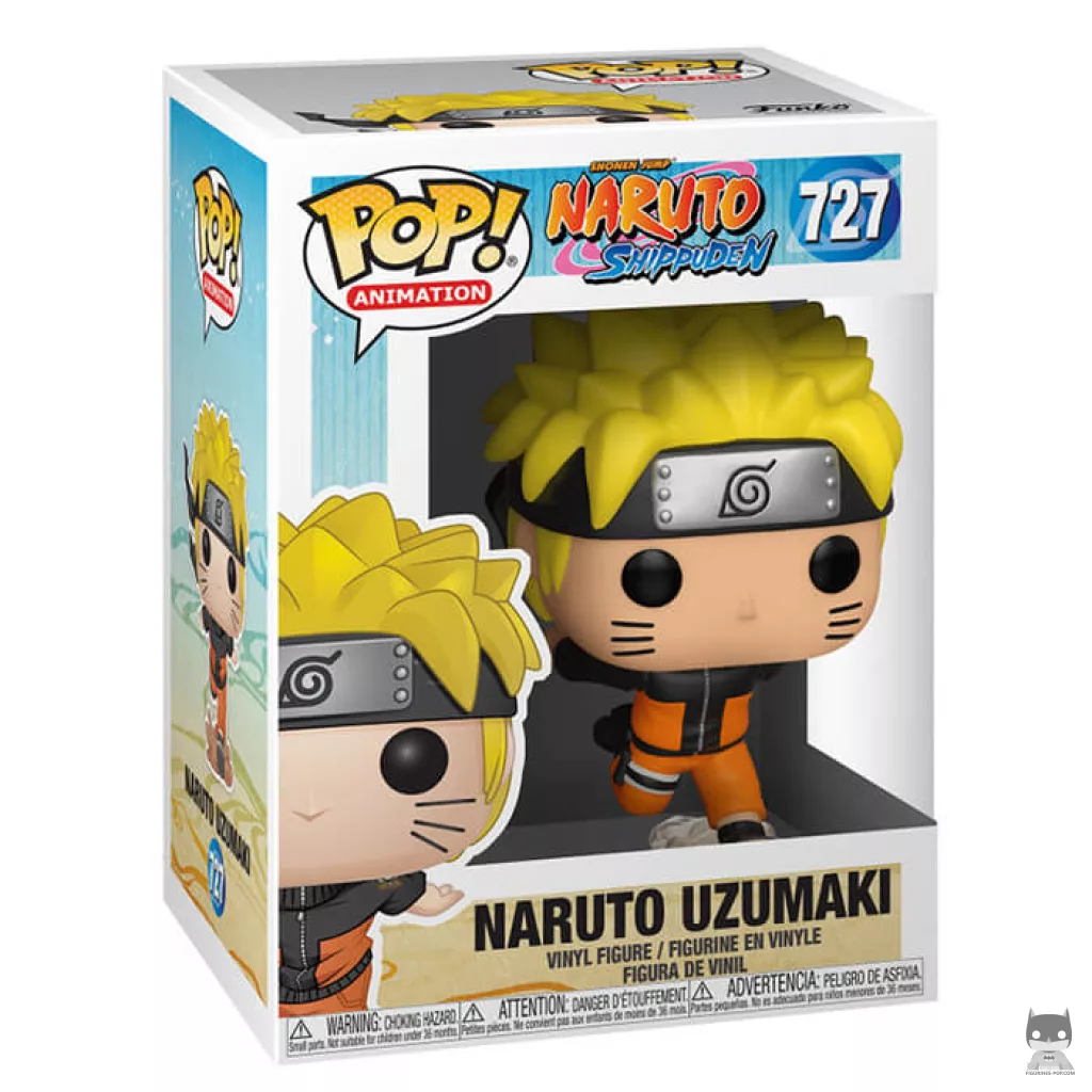 Figura Funko Pop! Naruto corriendo en su caja