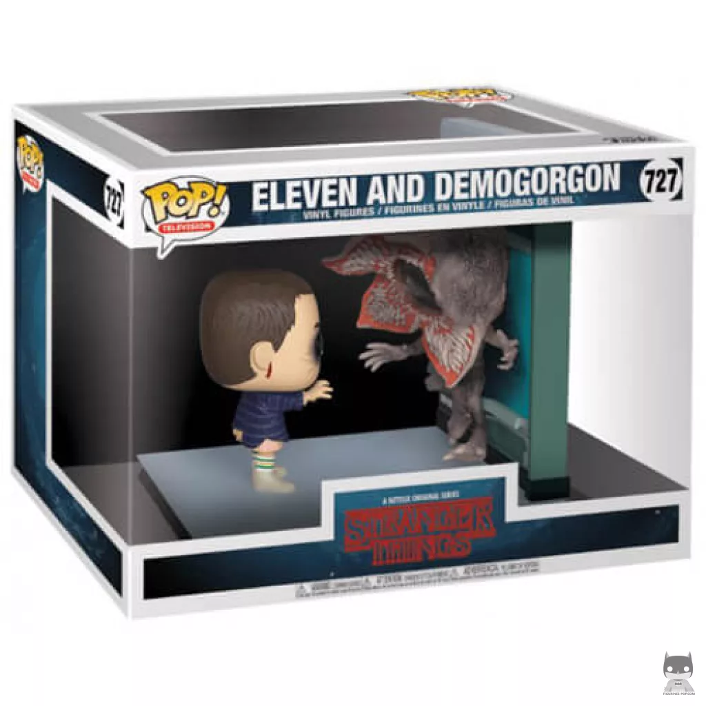 Figura Funko Pop! Once vs. Demogorgon en su caja