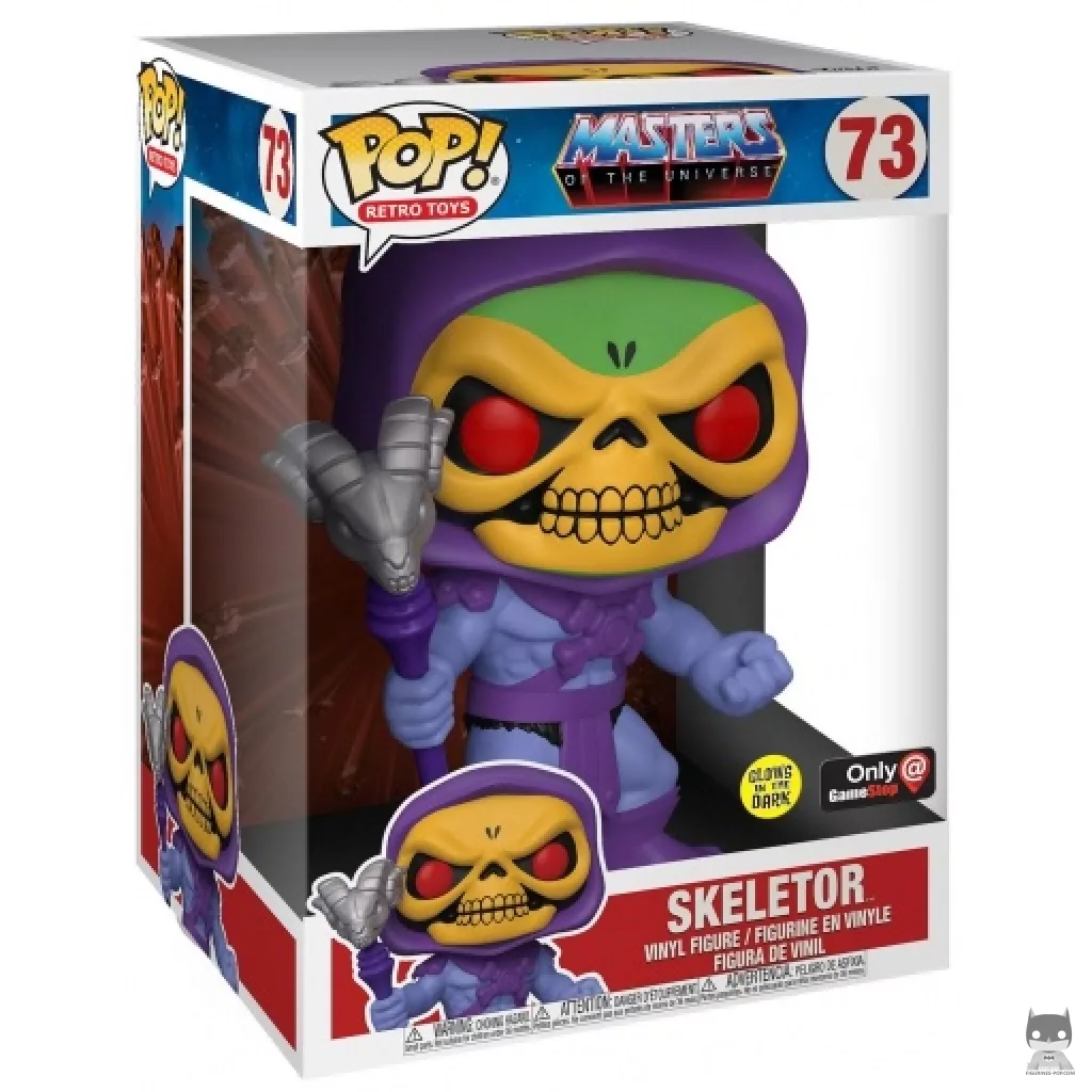 Figura Funko Pop! Skeletor (Supersized) en su caja