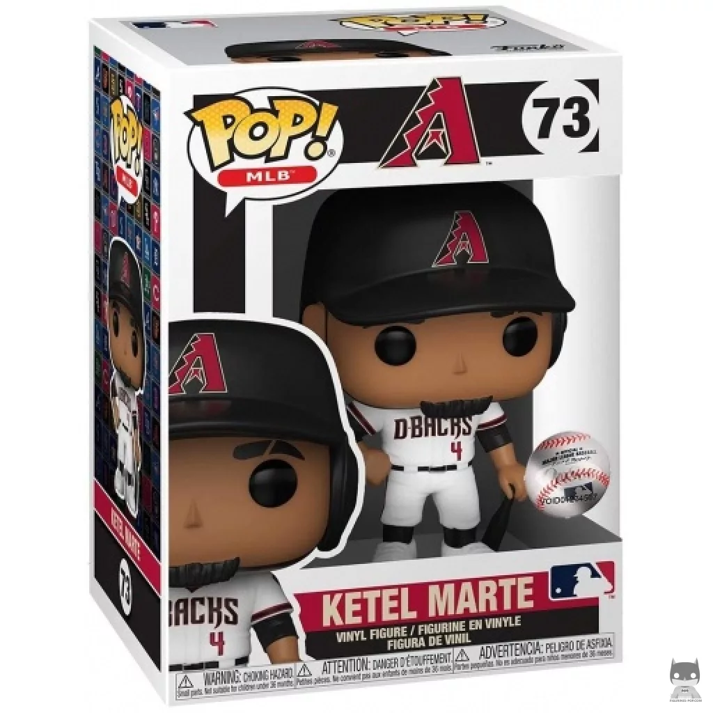 Figura Funko Pop! Ketel Marte en su caja