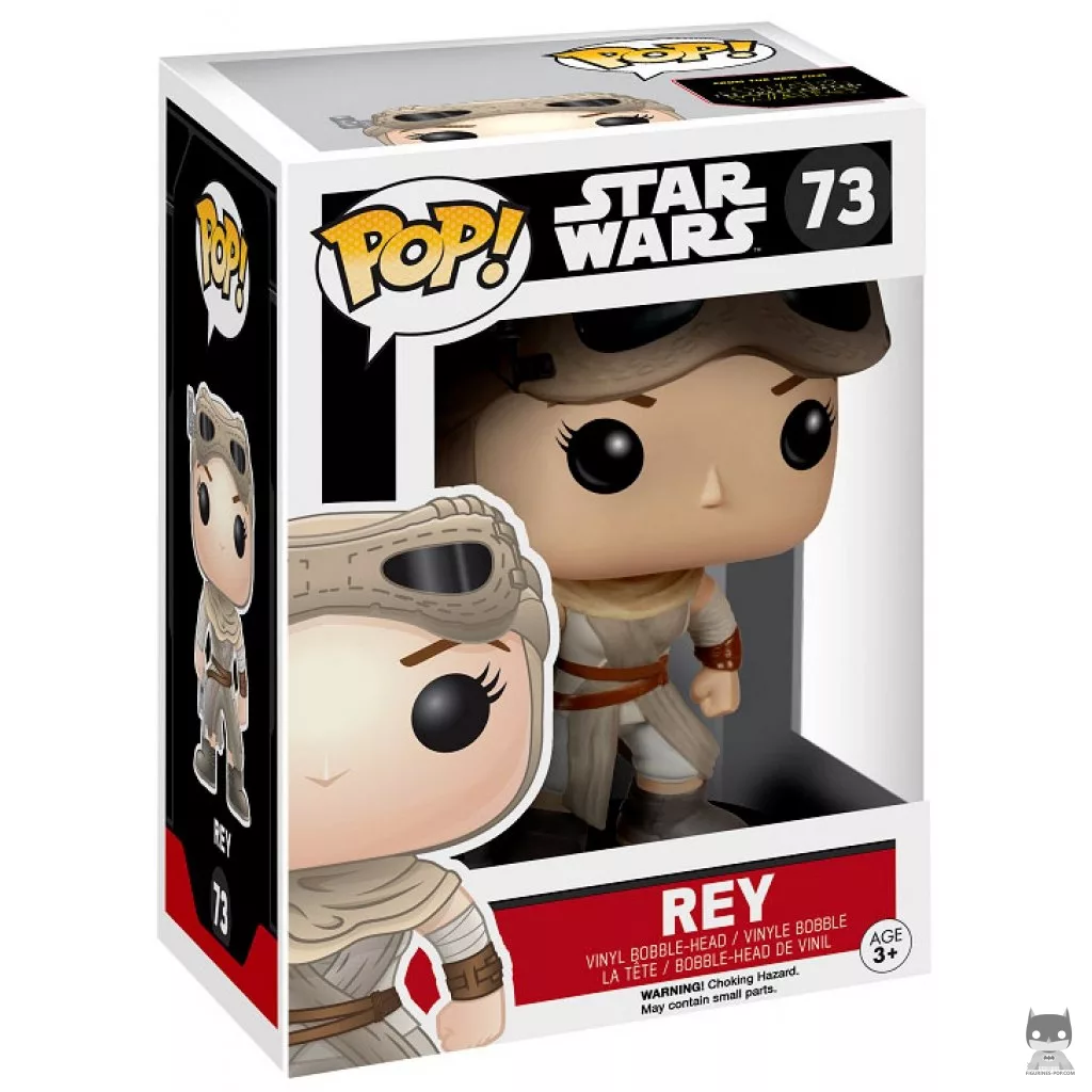 Figura Funko Pop! Rey con gafas en su caja