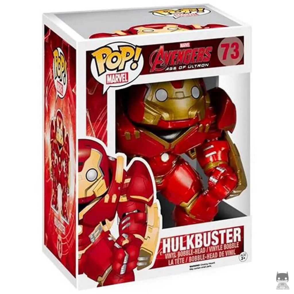 Figura Funko Pop! Hulkbuster (Supersized) en su caja