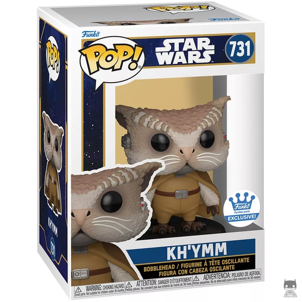 Figura Funko Pop! Kh'ymm en su caja