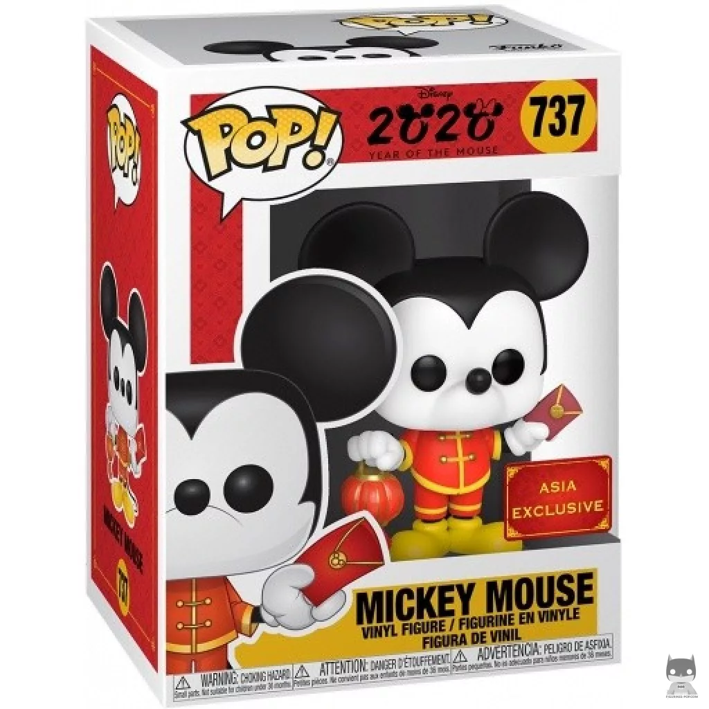 Figura Funko Pop! Mickey Mouse Año del Ratón 2020 en su caja