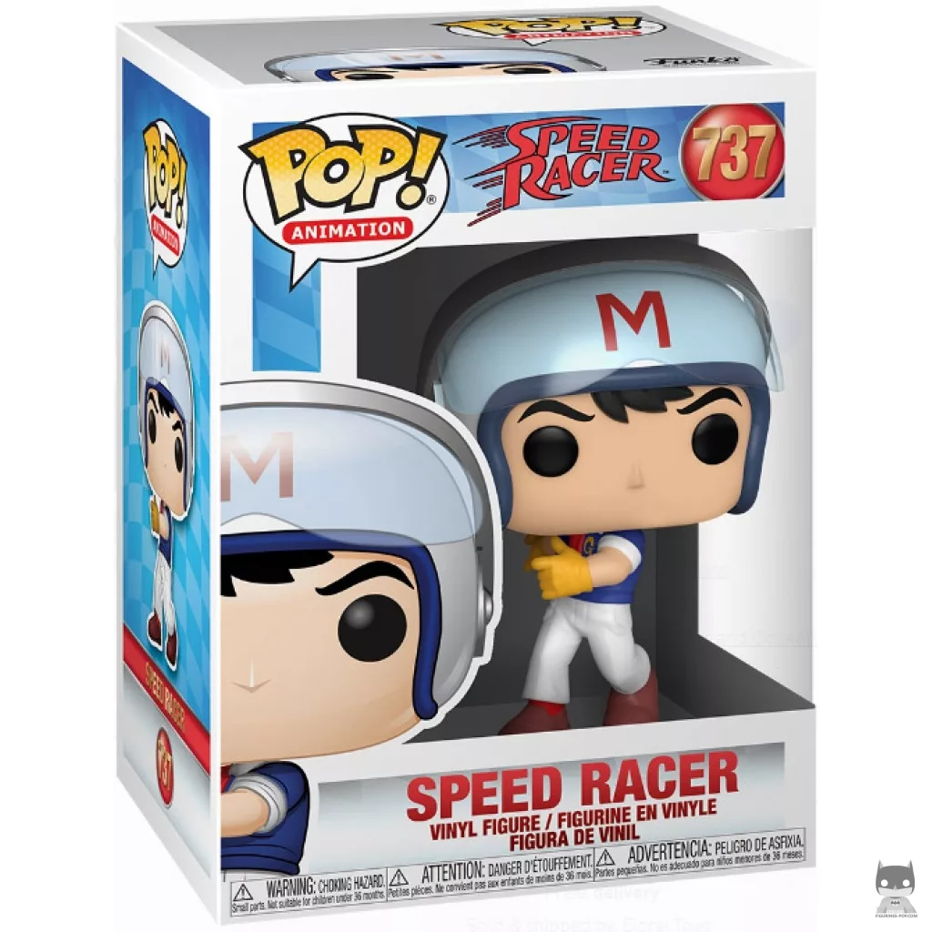 Figura Funko Pop! Speed Racer en su caja