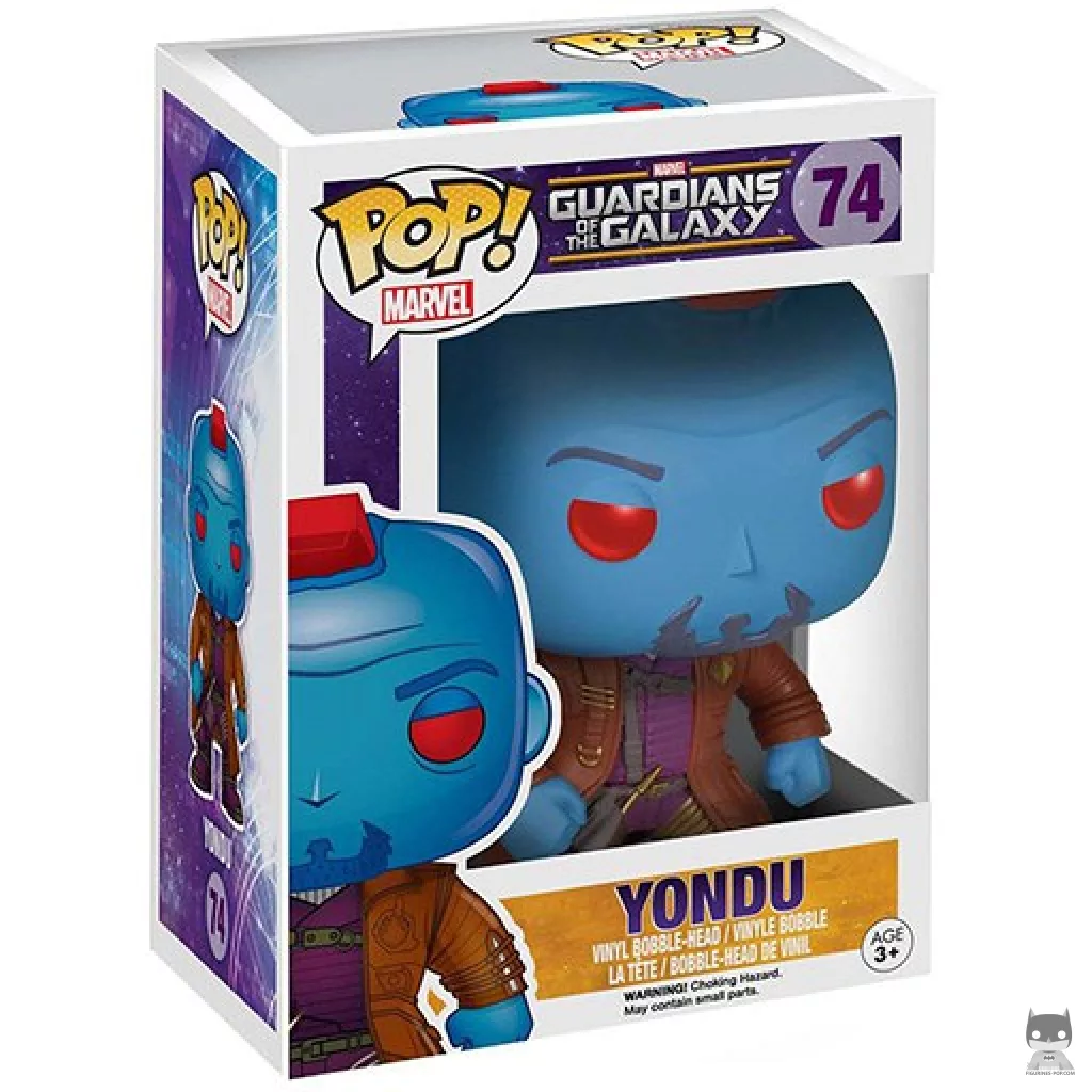 Figura Funko Pop! Yondu en su caja