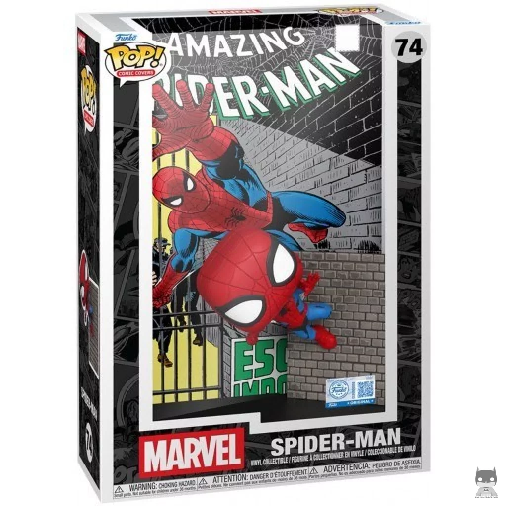 Figura Funko Pop! Spider-Man en su caja