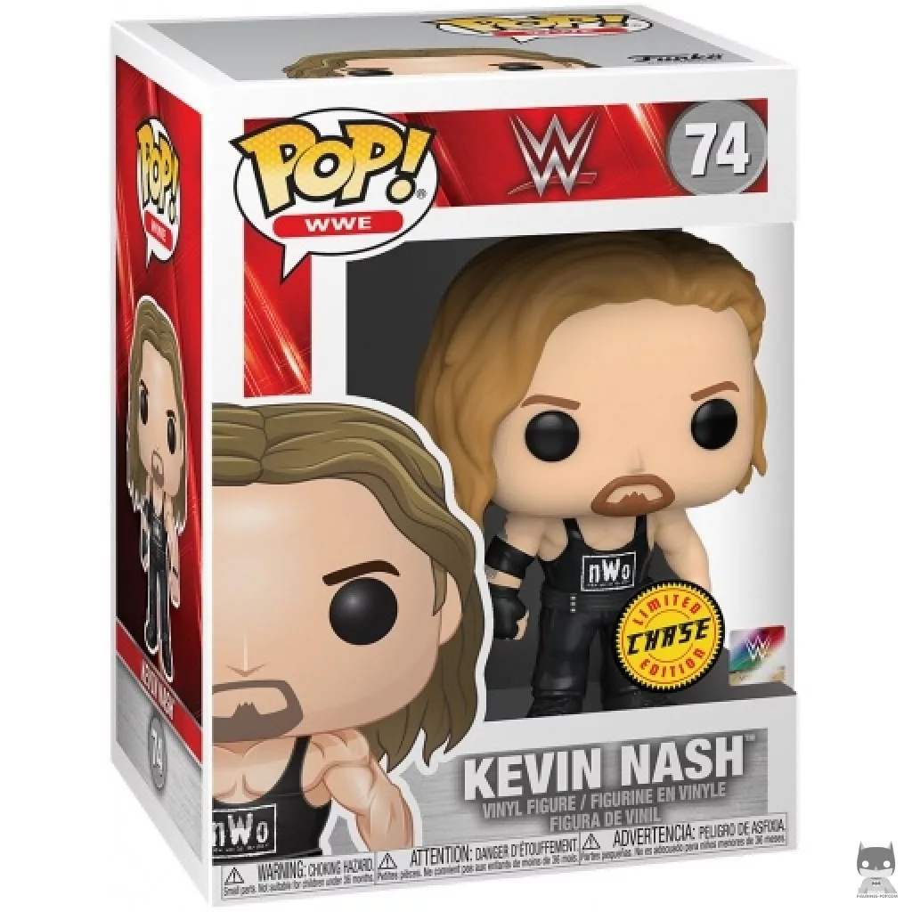 Figura Funko Pop! Kevin Nash (Chase) en su caja