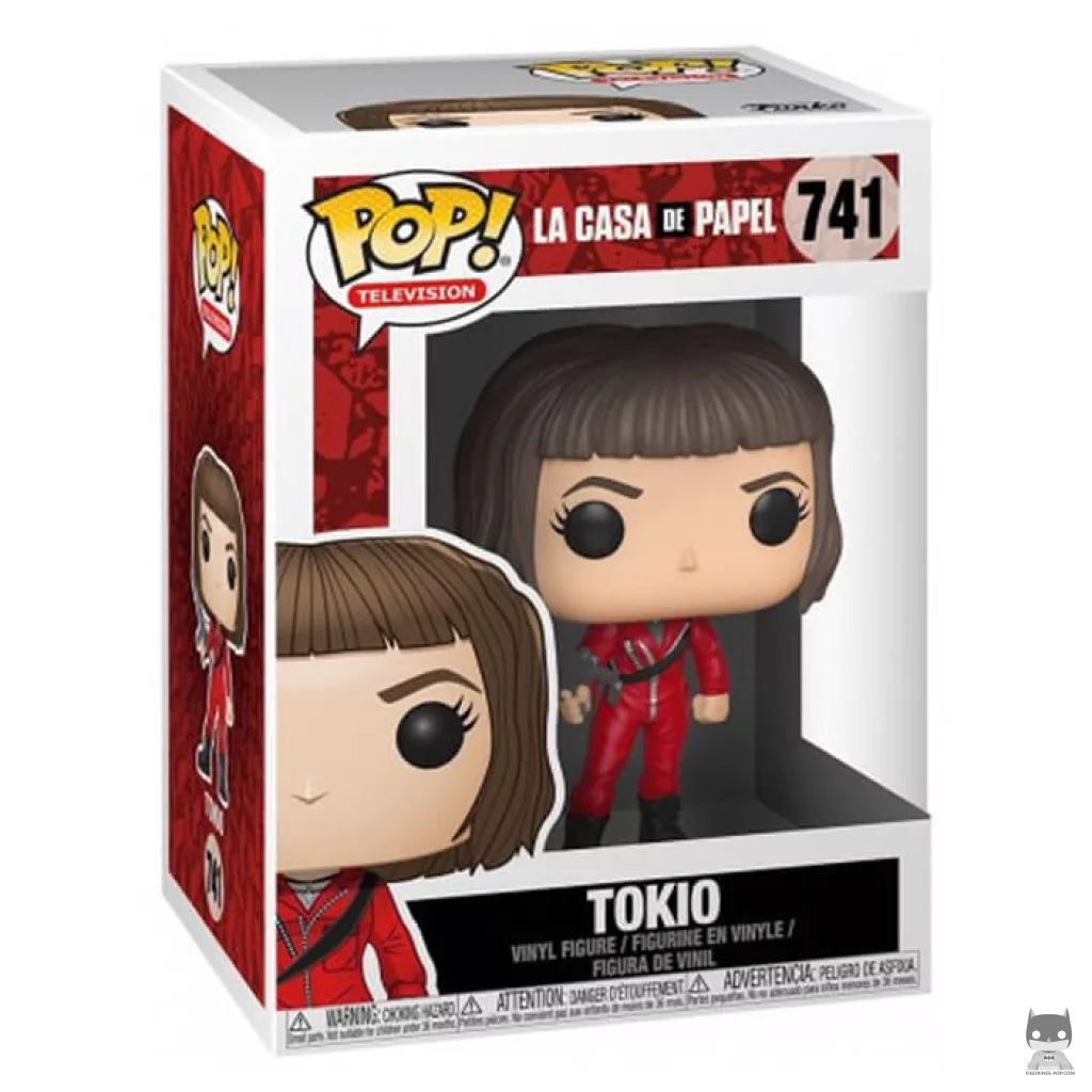 Figura Funko Pop! Tokio en su caja