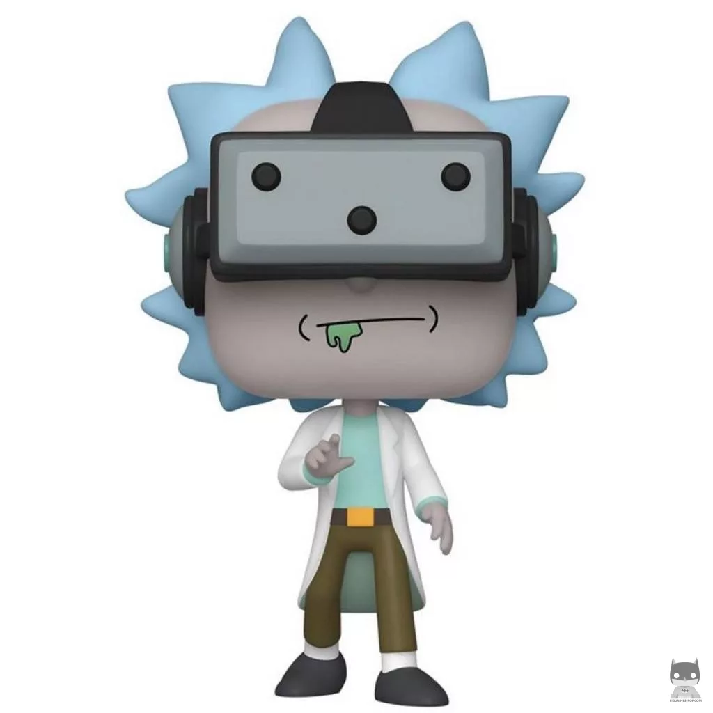 Figura Funko Pop! Rick gamer (Rick y Morty)