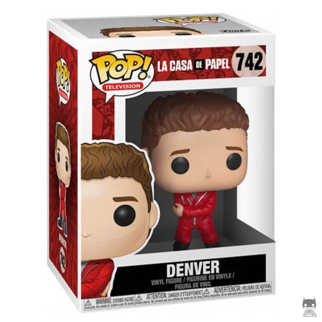 Figura Funko Pop! Denver en su caja