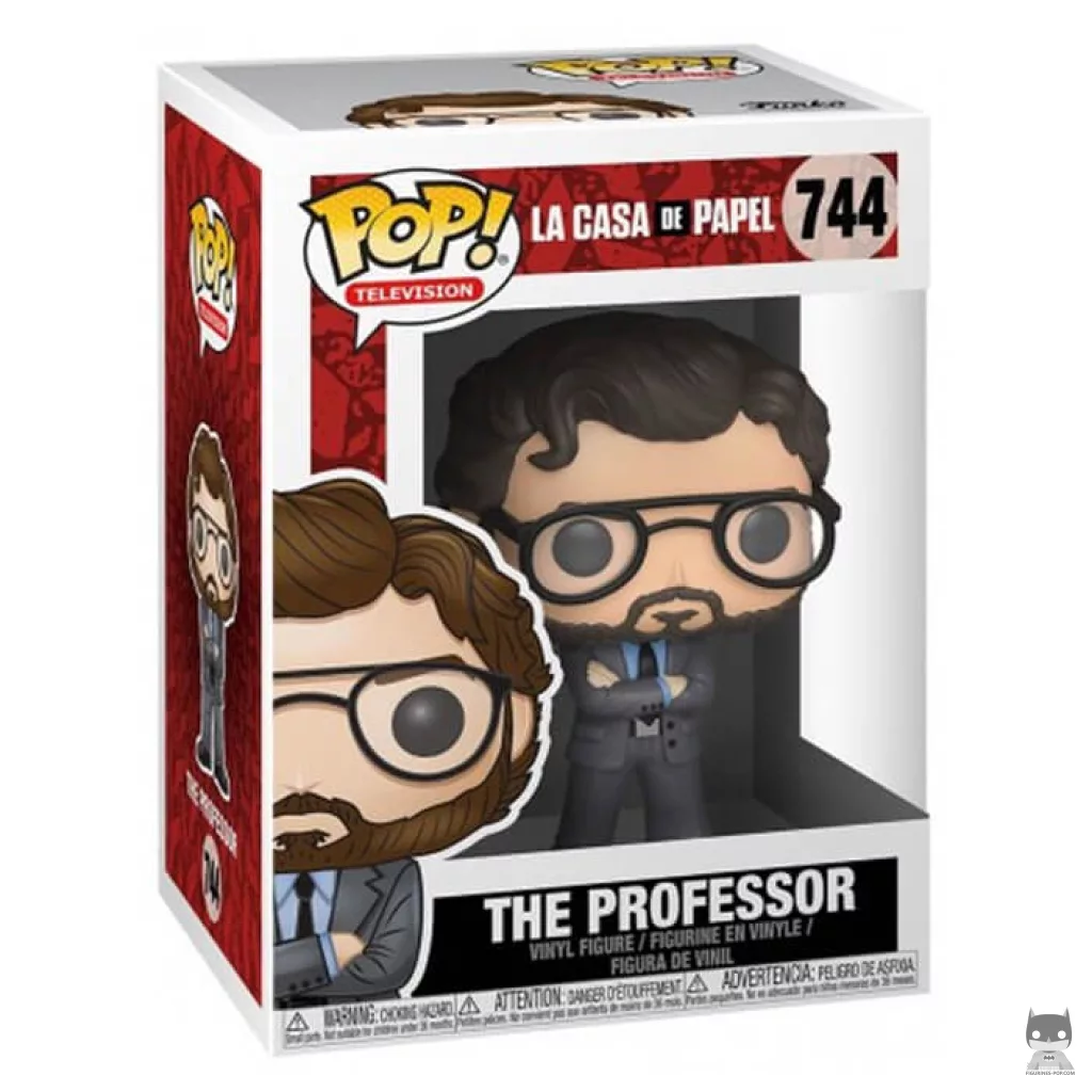 Figura Funko Pop! El Profesor en su caja