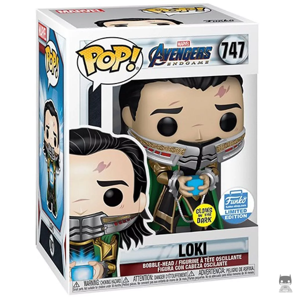 Figura Funko Pop! Loki en su caja
