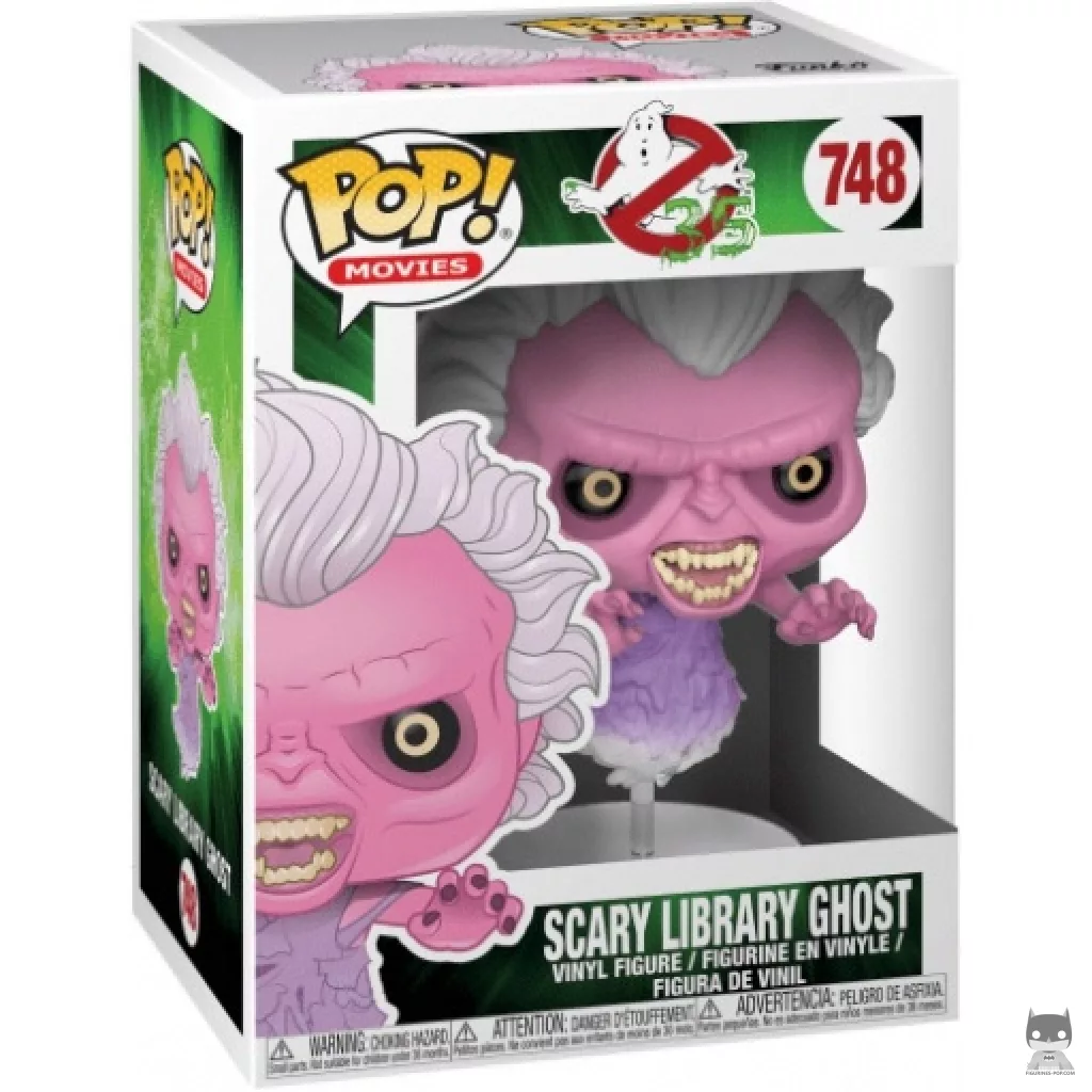 Figura Funko Pop! Fantasma de la biblioteca en su caja