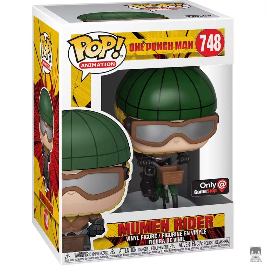 Figura Funko Pop! Mumen Rider en su caja