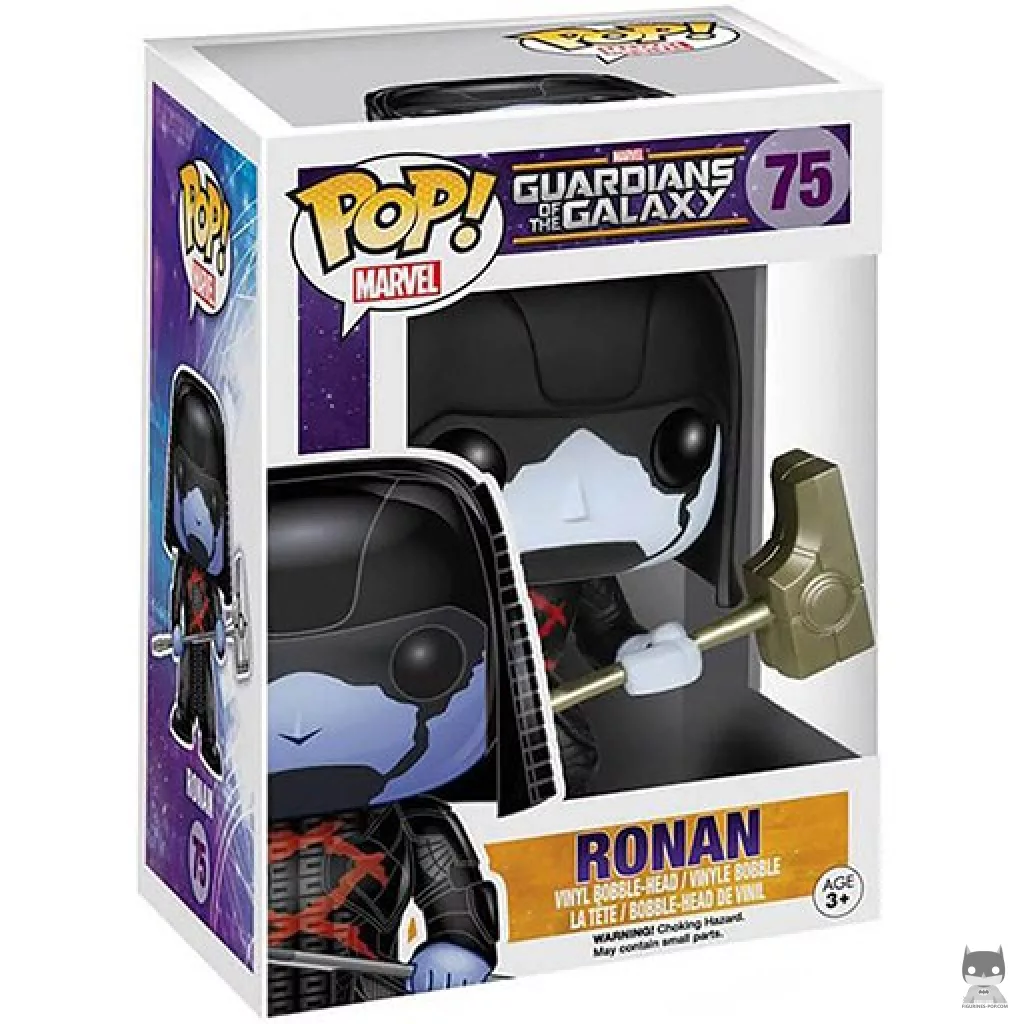 Figura Funko Pop! Ronan el Acusador en su caja