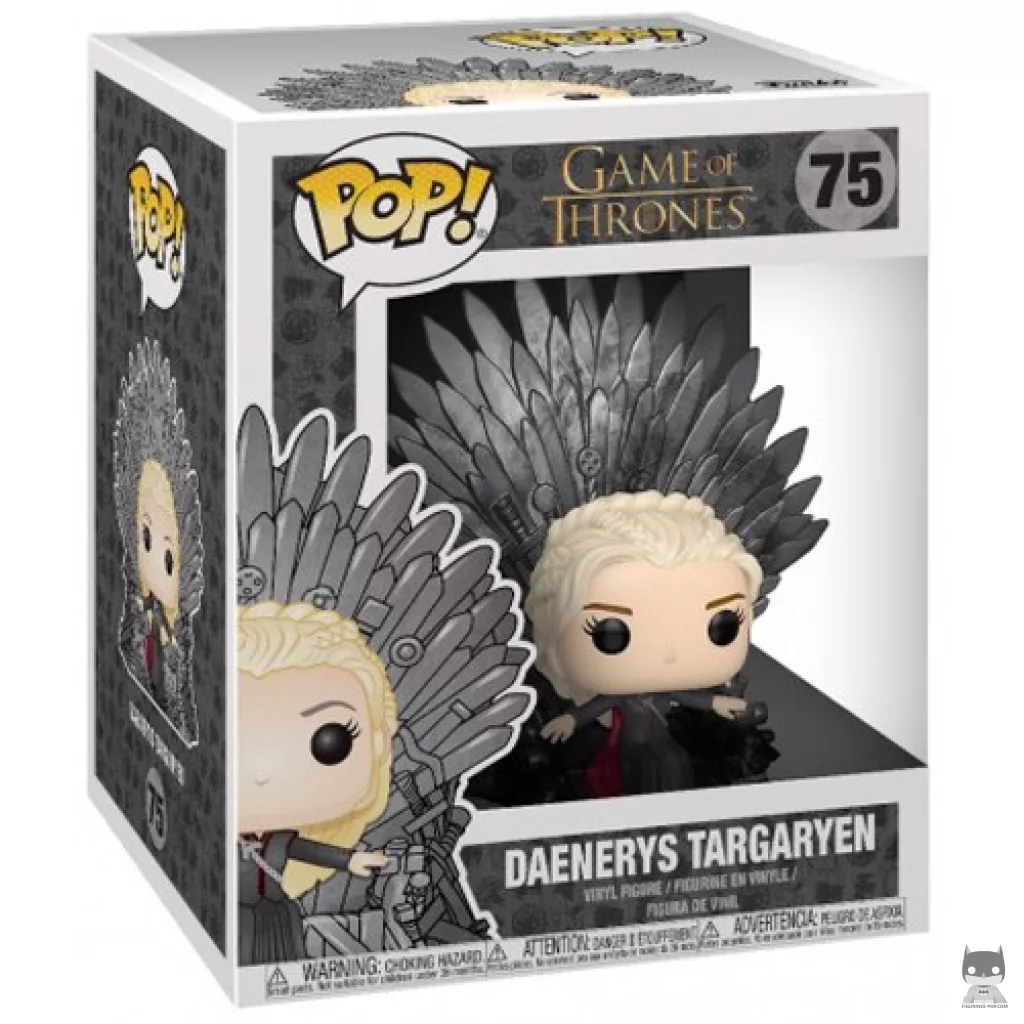 Figura Funko Pop! Daenerys Targaryen (Trono de Hierro) en su caja