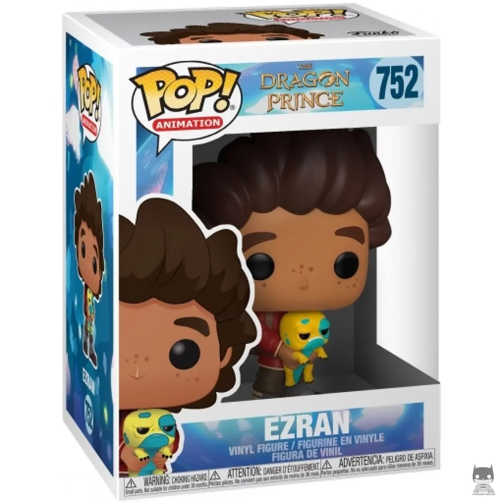 Figura Funko Pop! Ezran en su caja