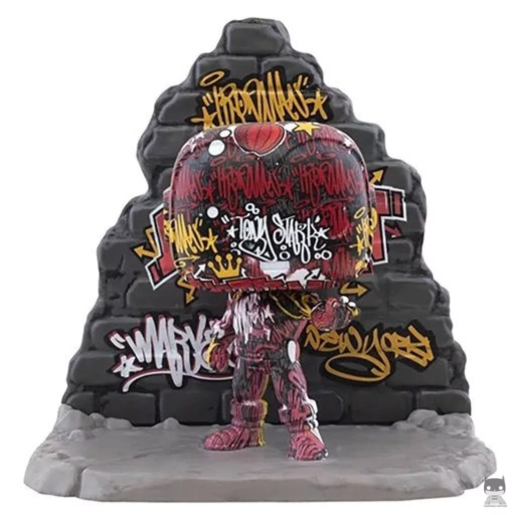 Figura Funko Pop! Iron Man Street Art (Marvel Comics)