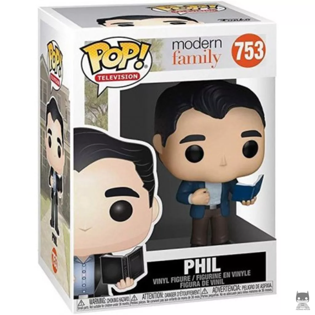 Figura Funko Pop! Phil Dunphy en su caja