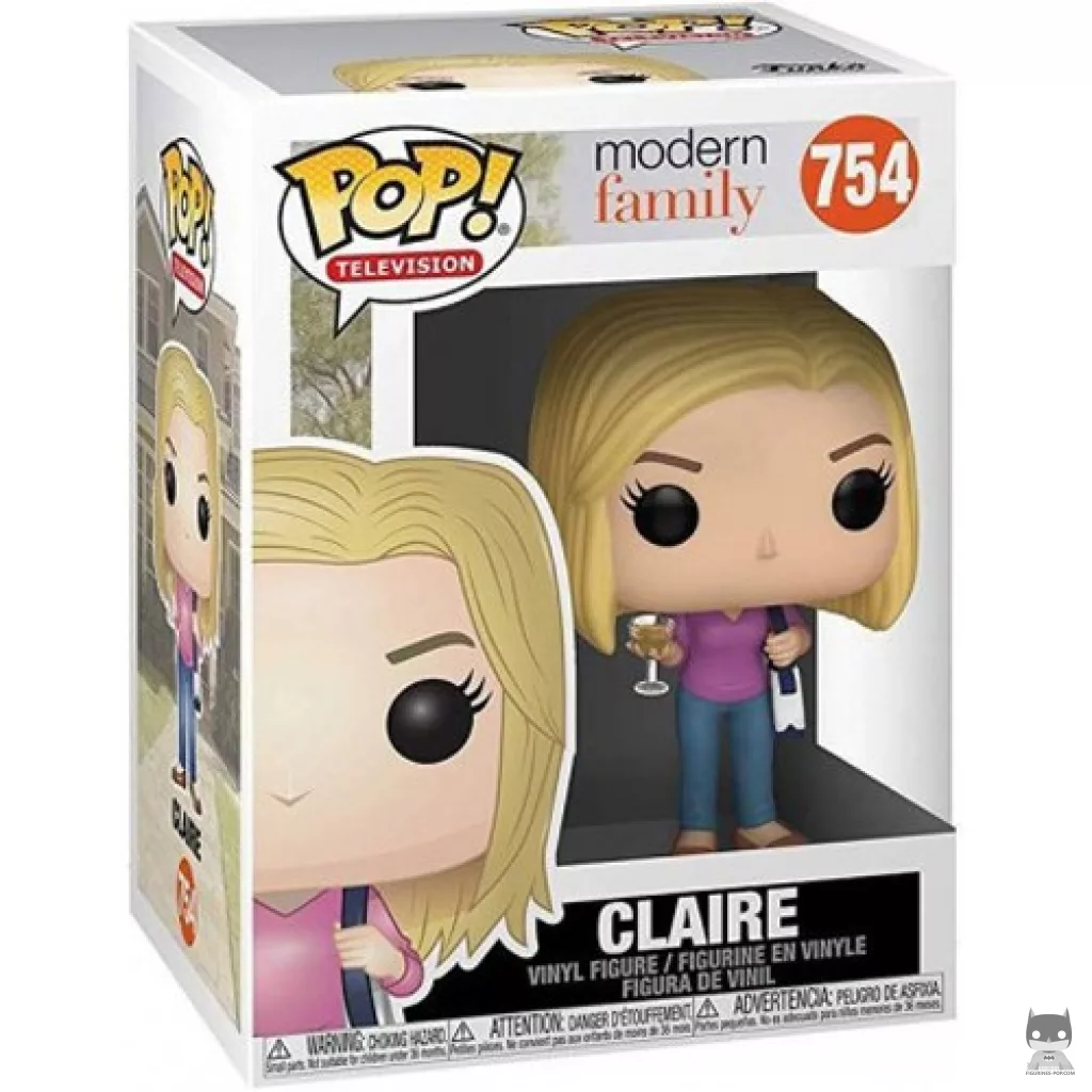 Figura Funko Pop! Claire Dunphy en su caja