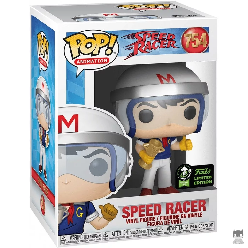 Figura Funko Pop! Speed Racer en su caja