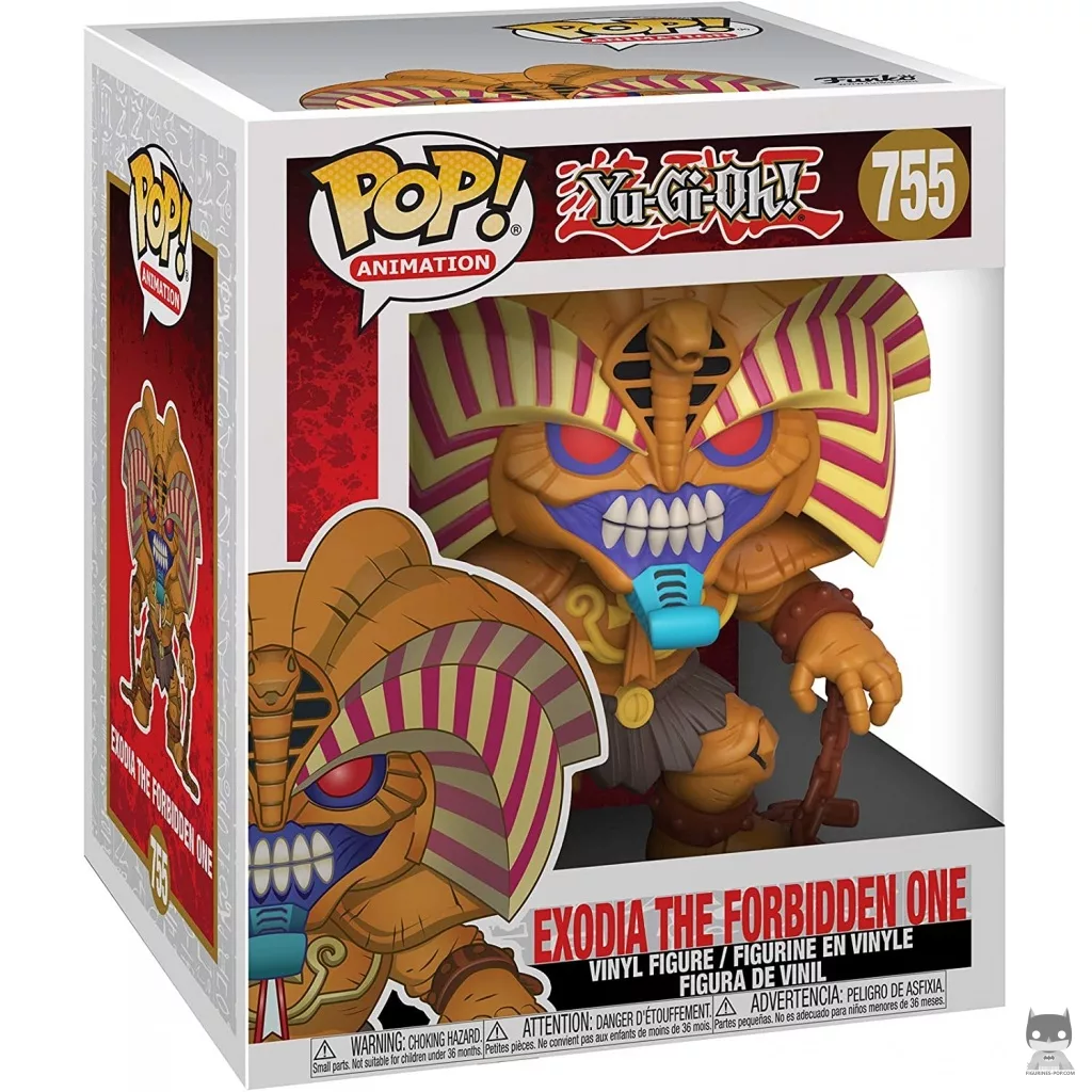 Figura Funko Pop! Exodia (Supersized) en su caja