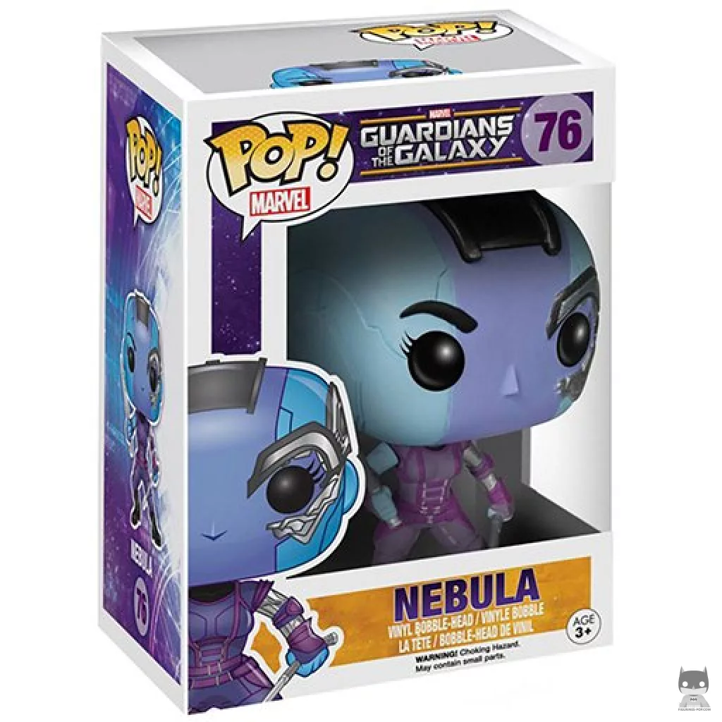 Figura Funko Pop! Nebula en su caja