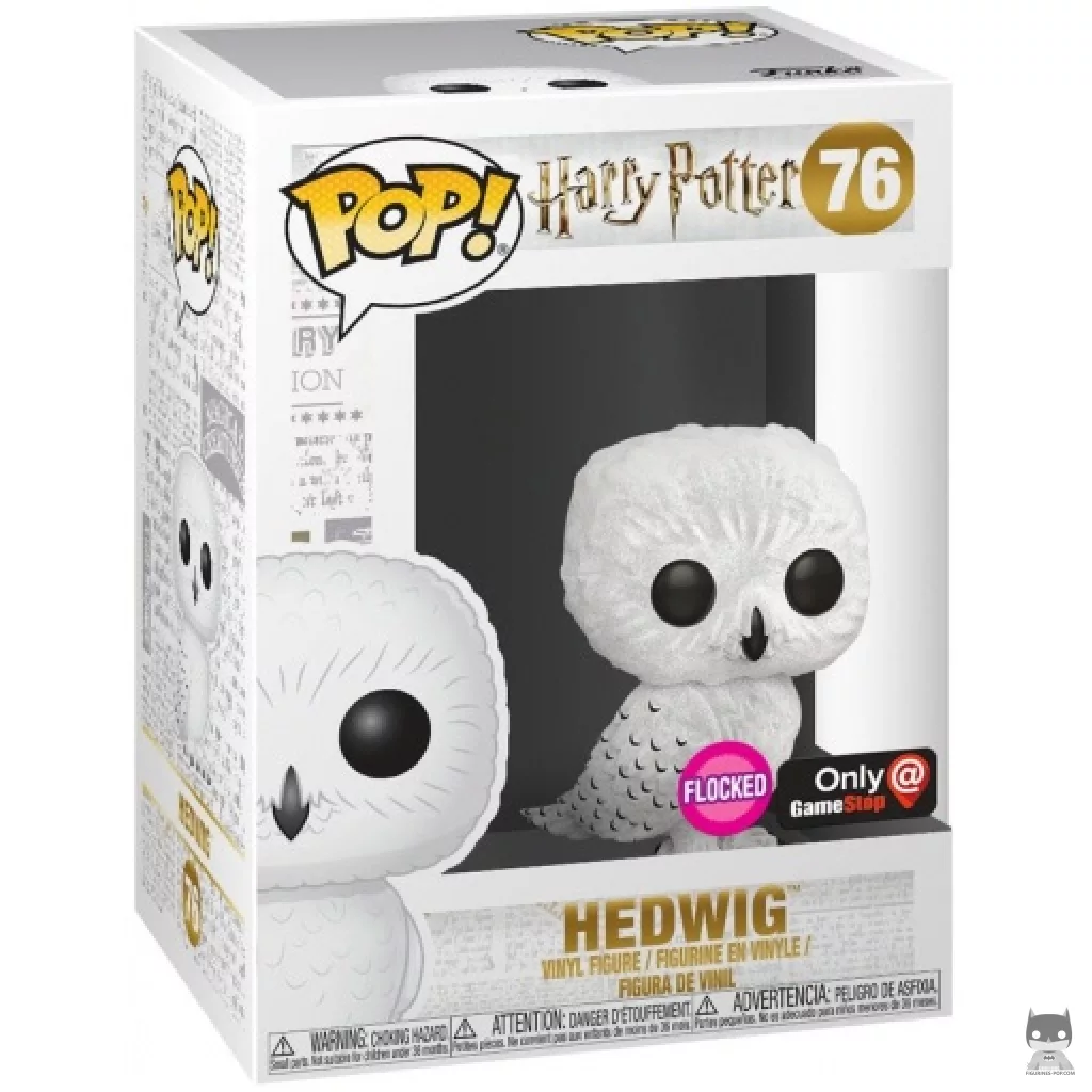 Figura Funko Pop! Hedwig (Flocado) en su caja