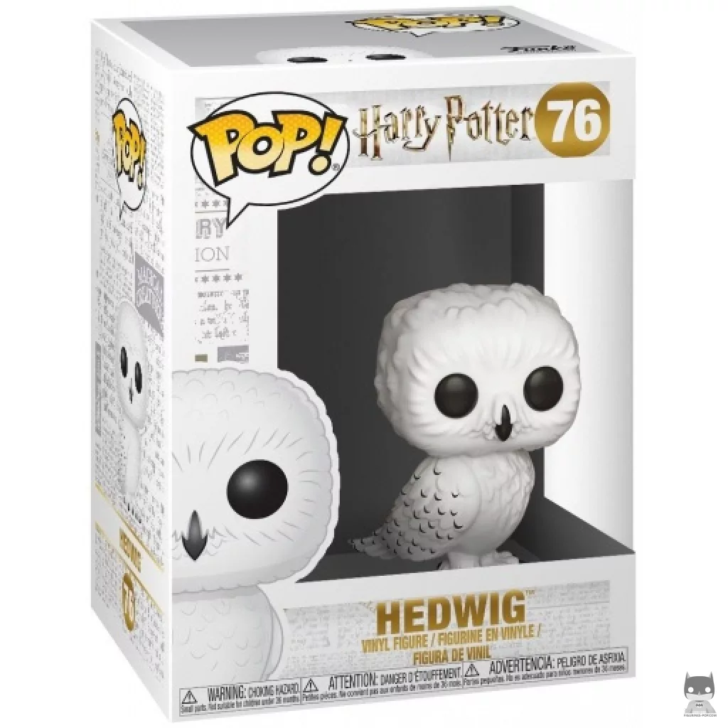 Figura Funko Pop! Hedwig en su caja