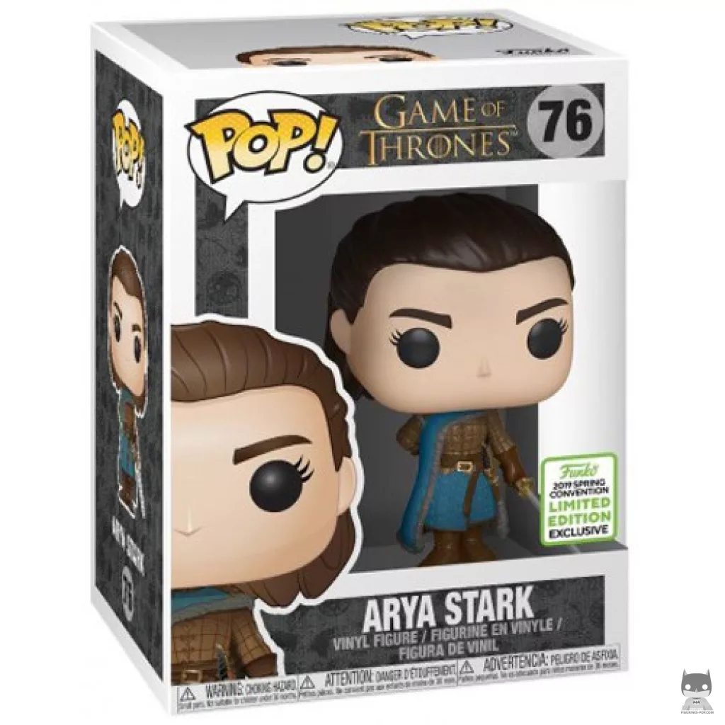 Figura Funko Pop! Arya Stark en su caja