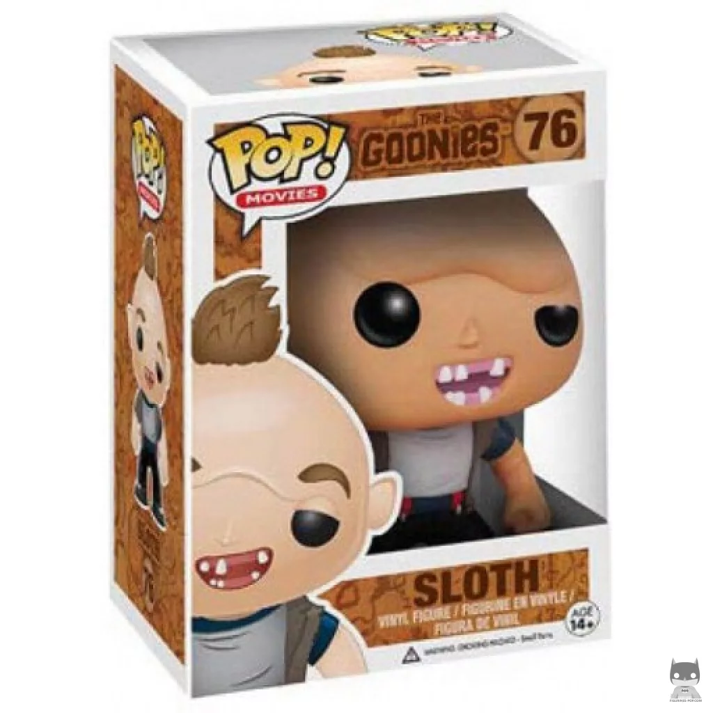 Figura Funko Pop! Sloth en su caja