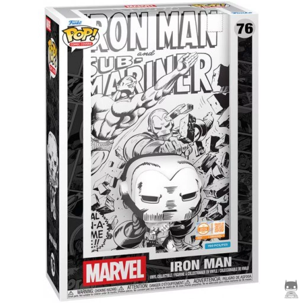 Figura Funko Pop! Iron Man en su caja