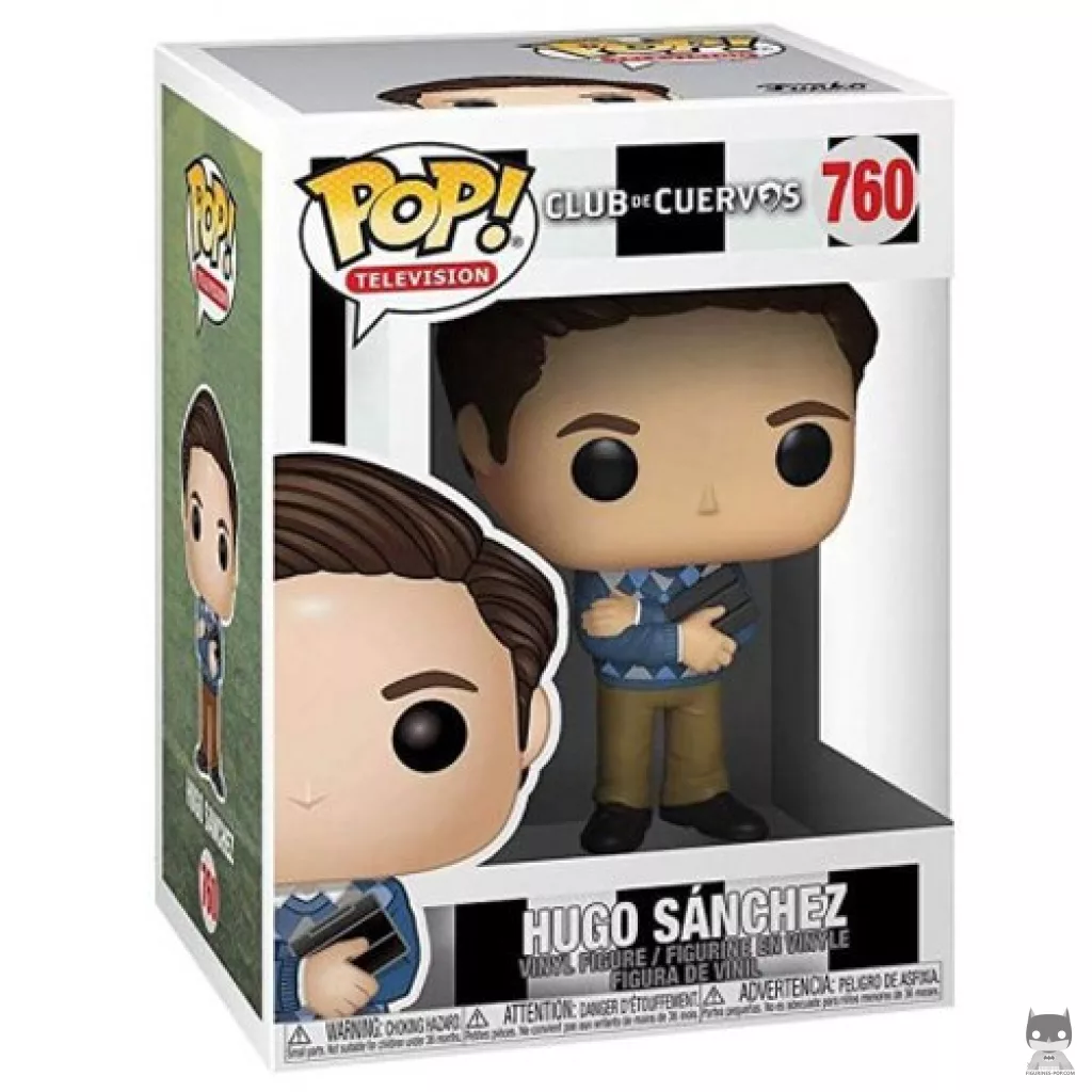 Figura Funko Pop! Hugo Sanchez en su caja
