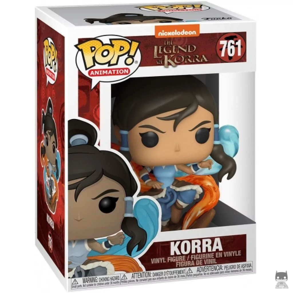 Figura Funko Pop! Korra en su caja