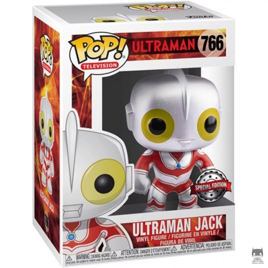 Figura Funko Pop! Ultraman Jack en su caja
