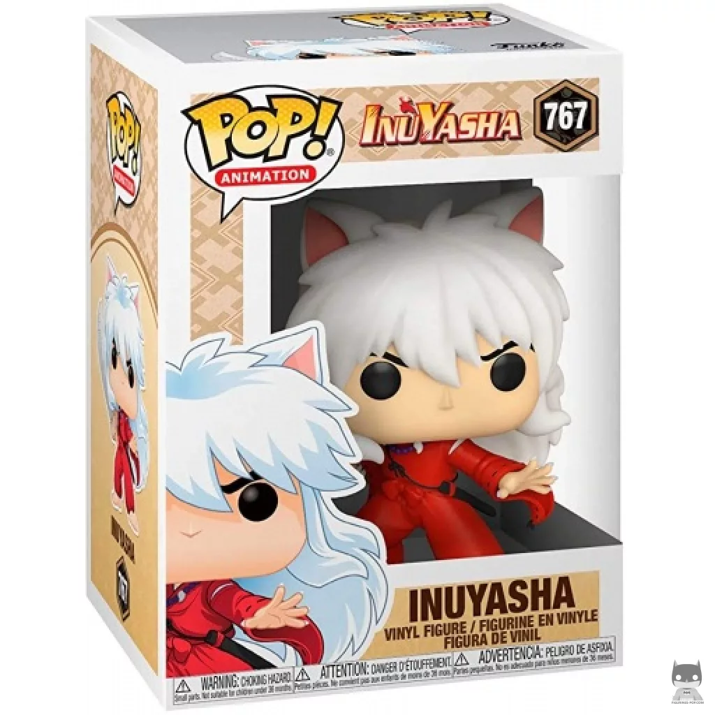Figura Funko Pop! Inuyasha en su caja