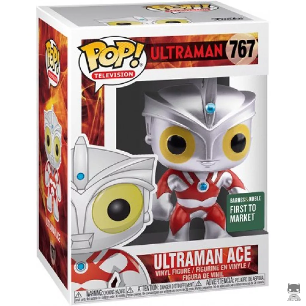 Figura Funko Pop! Ultraman Ace en su caja