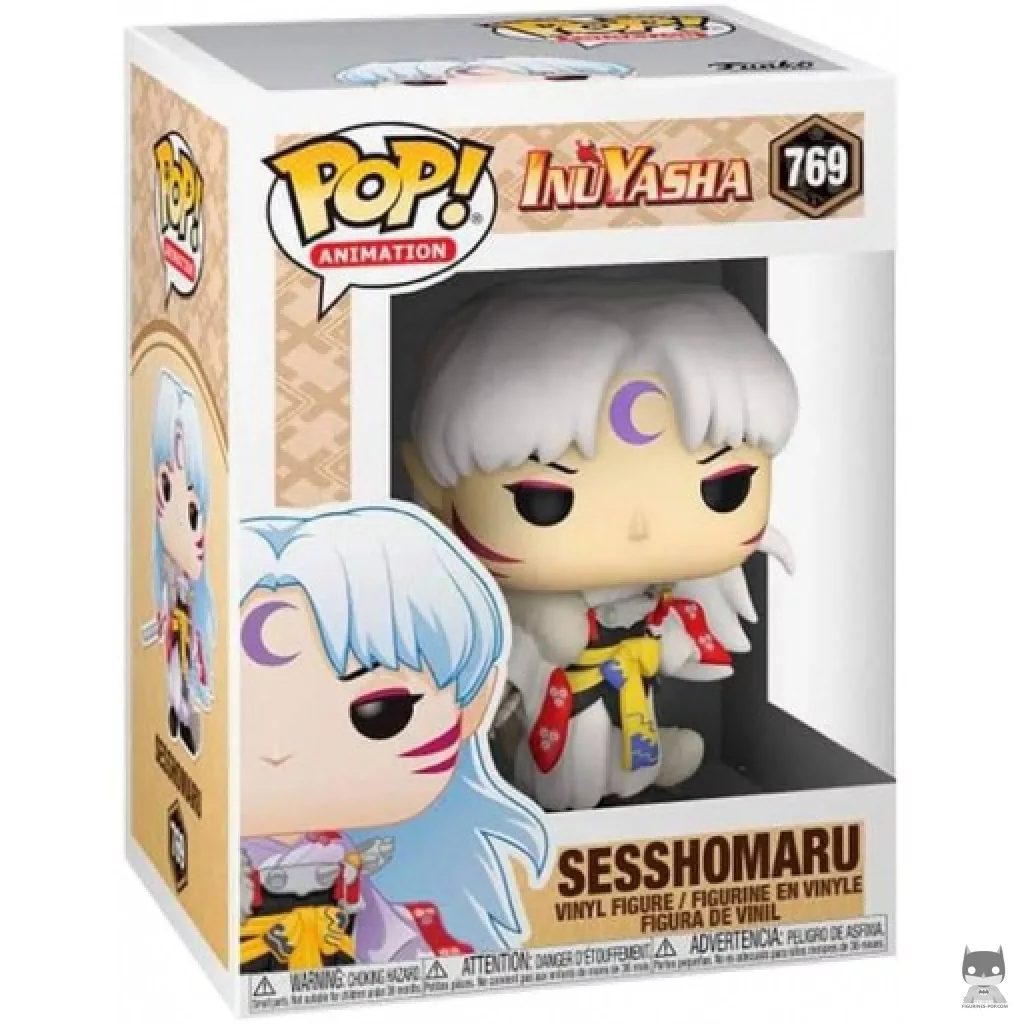 Figura Funko Pop! Sesshomaru en su caja