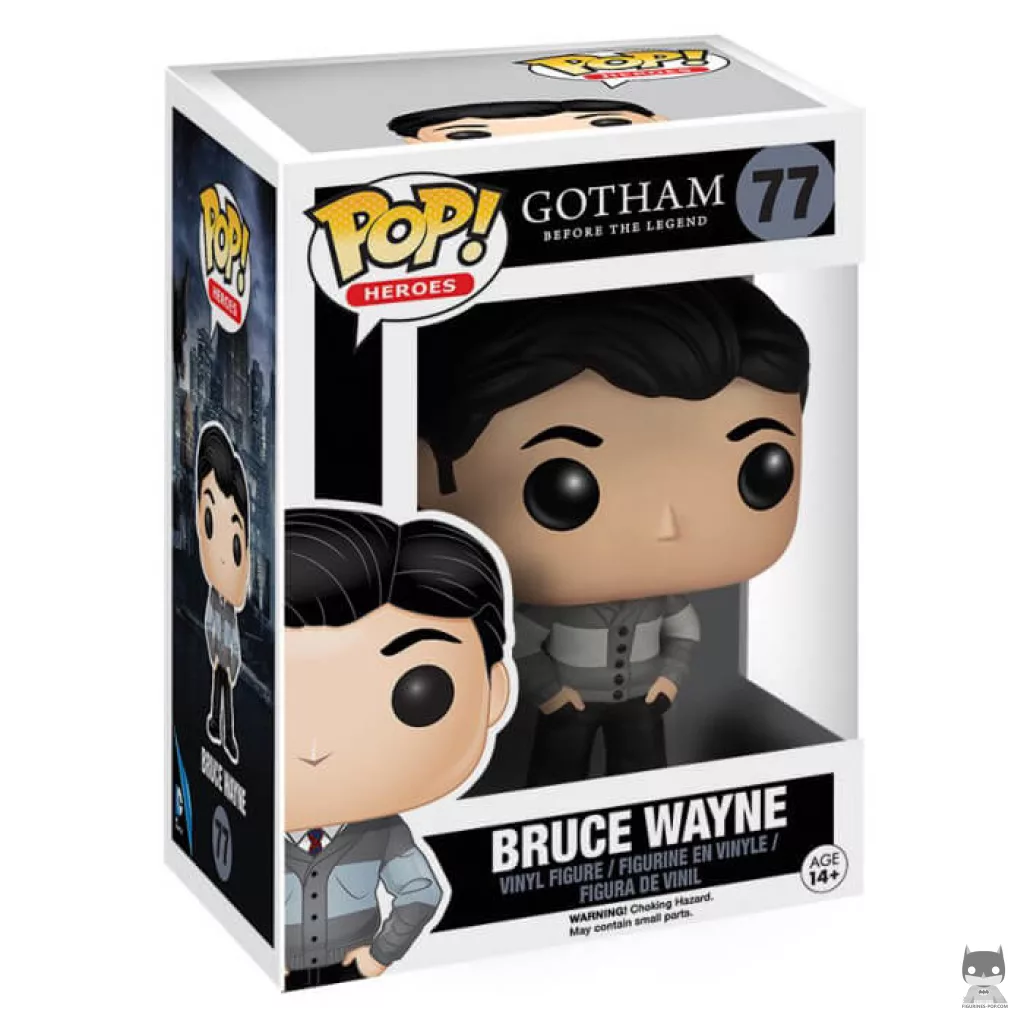 Figura Funko Pop! Bruce Wayne en su caja