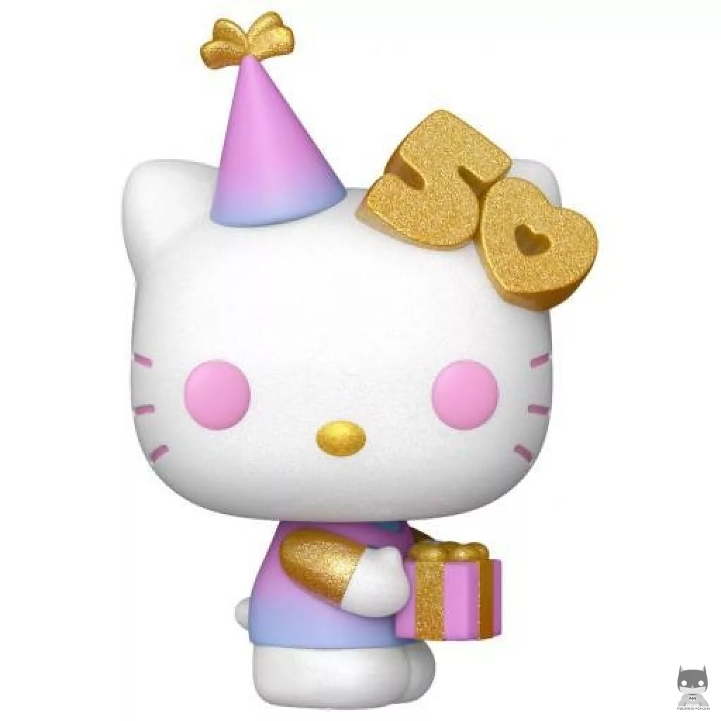 Figura Funko Pop! Hello Kitty (50.º aniversario) (Purpurina de diamante) (Sanrio)